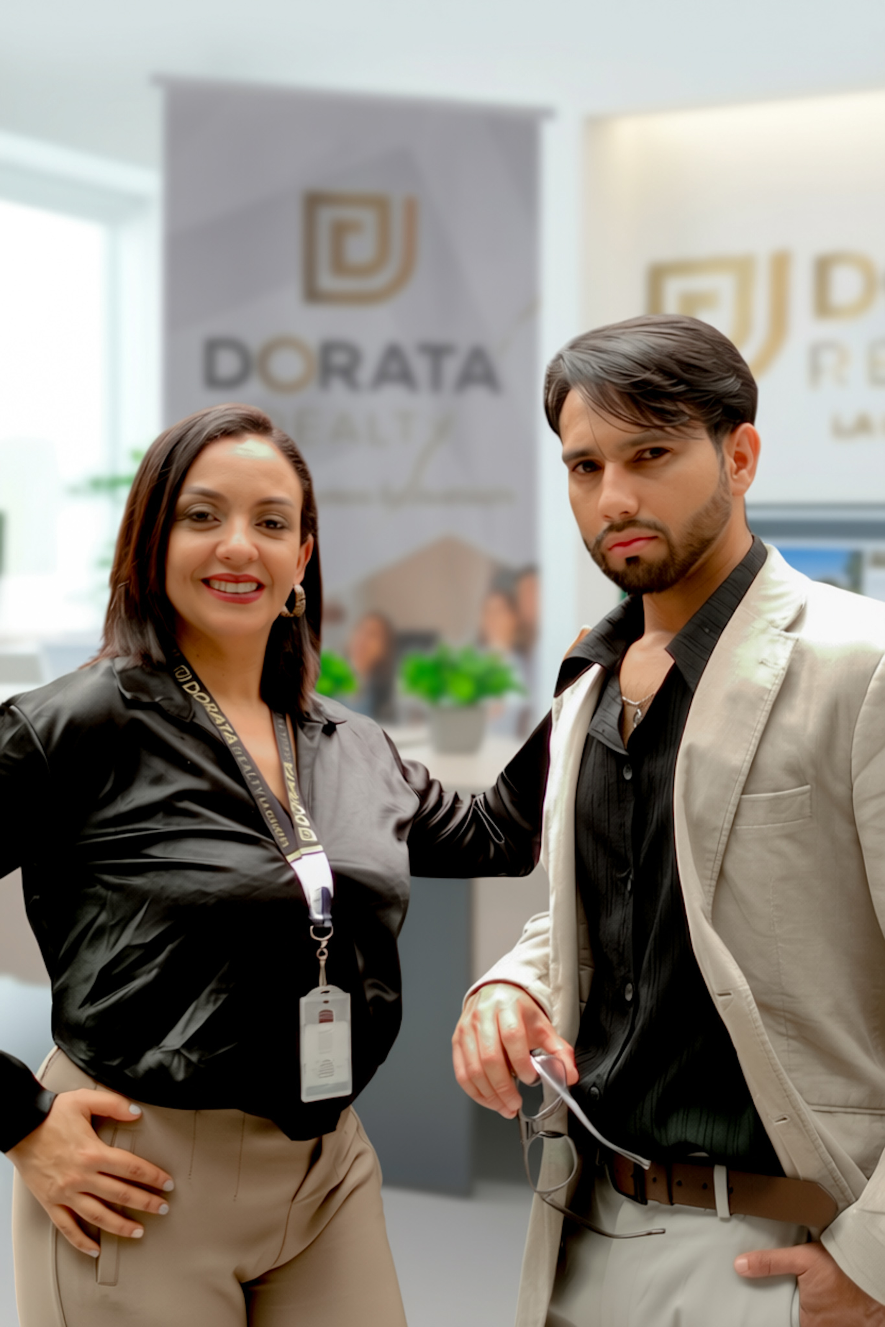 José Molina y Nellice Rodriguez